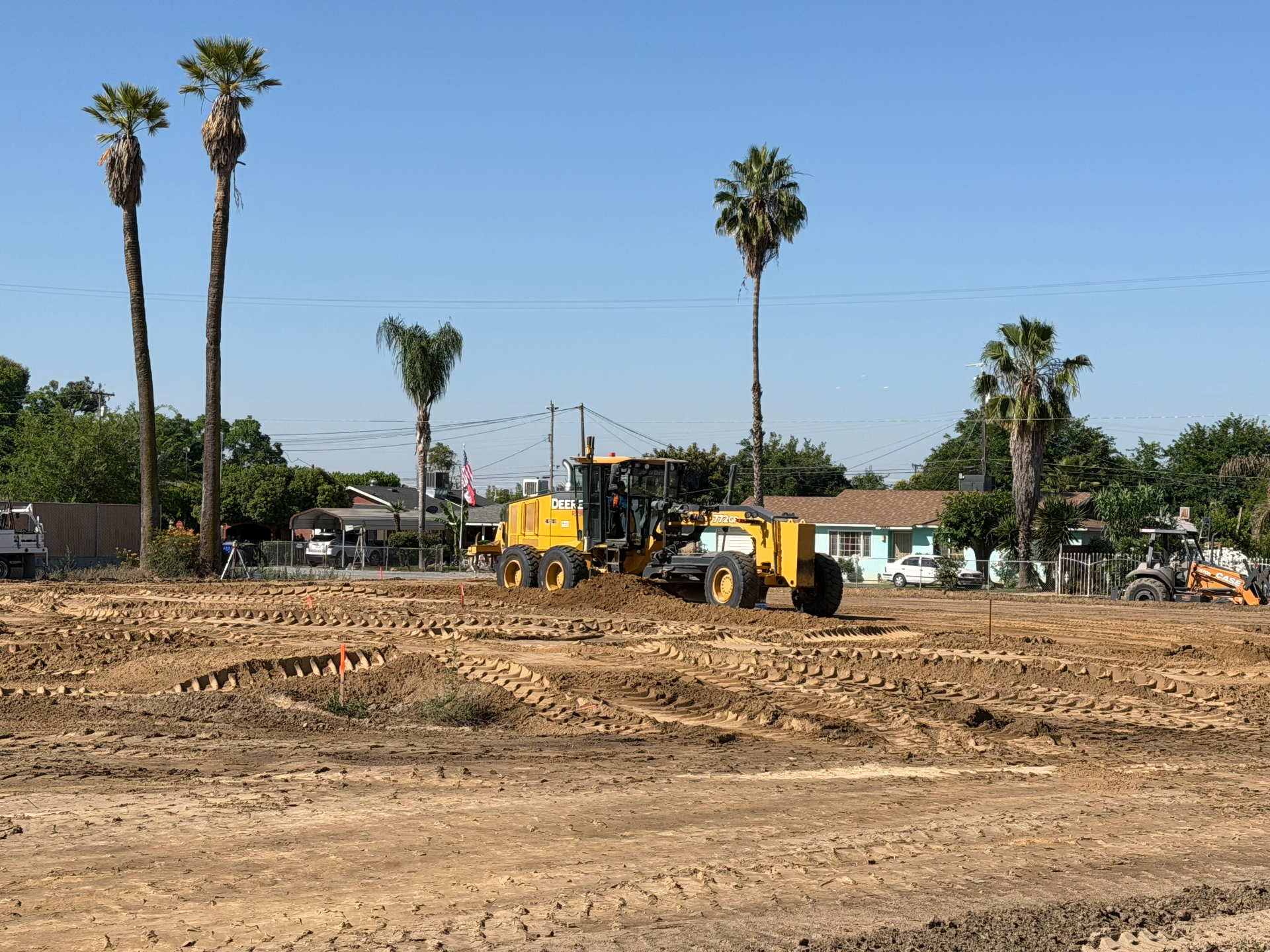 ADU Building Pad Grading