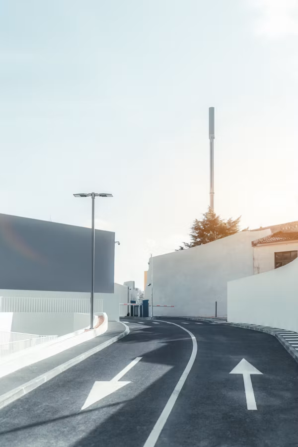 A newly asphalt surface installed by Paving Company in California