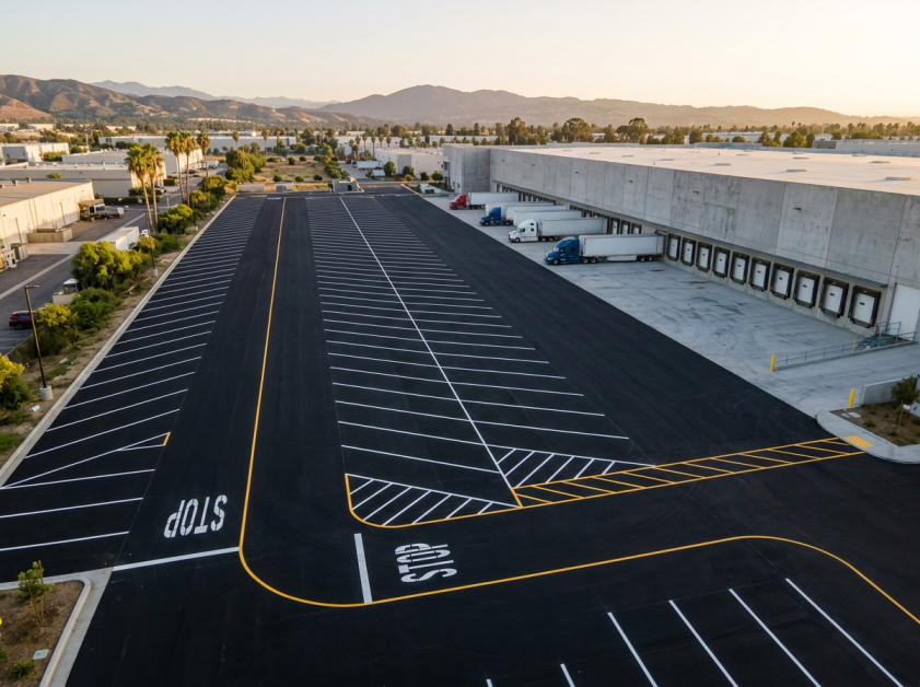 Industrial Paving for Warehouses & Loading Docks in Fresno