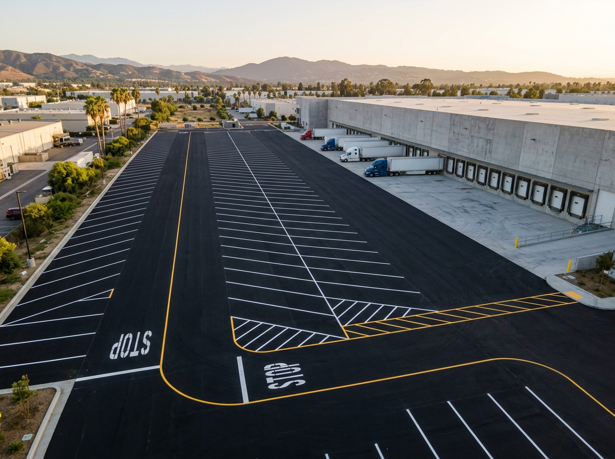 Industrial Paving for Warehouses & Loading Docks in Fresno