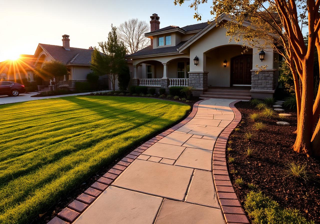 Concrete Walkways, Porches & Driveways: Curb Appeal That Lasts